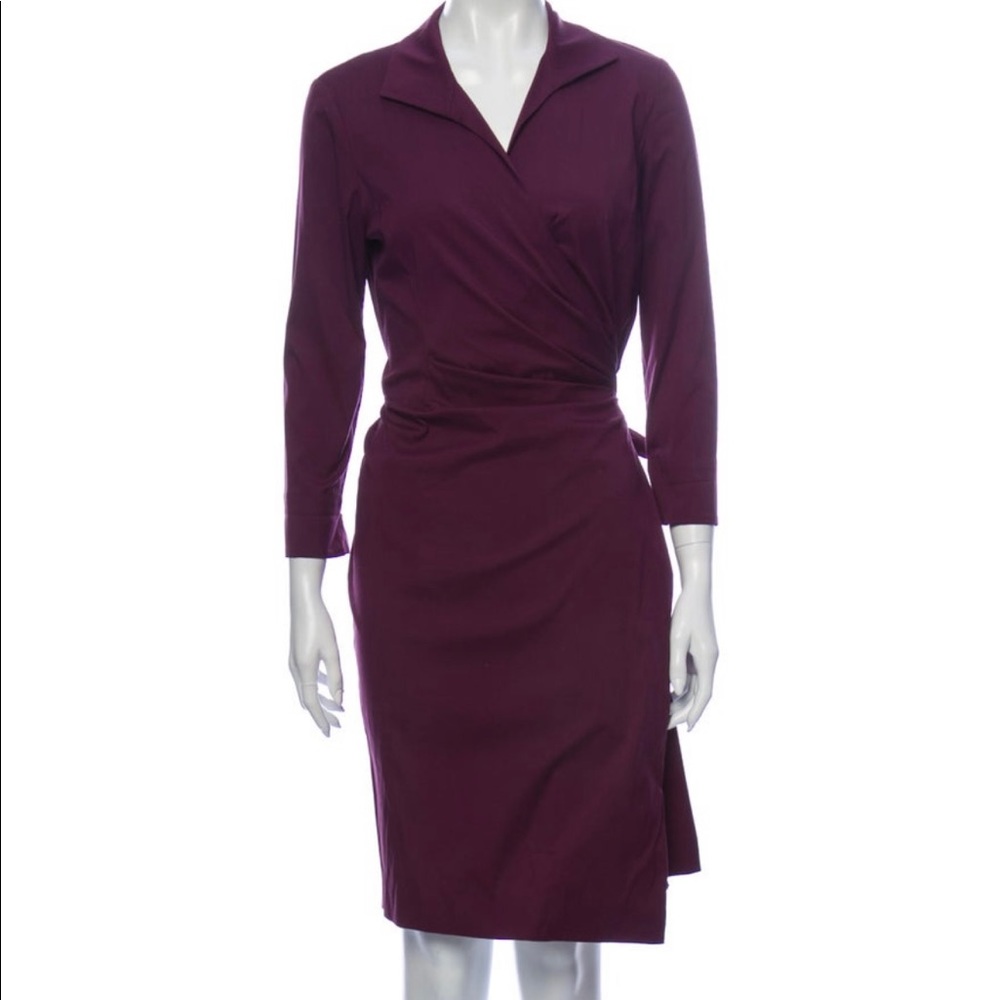 Lafayette 148 Wrap Dress